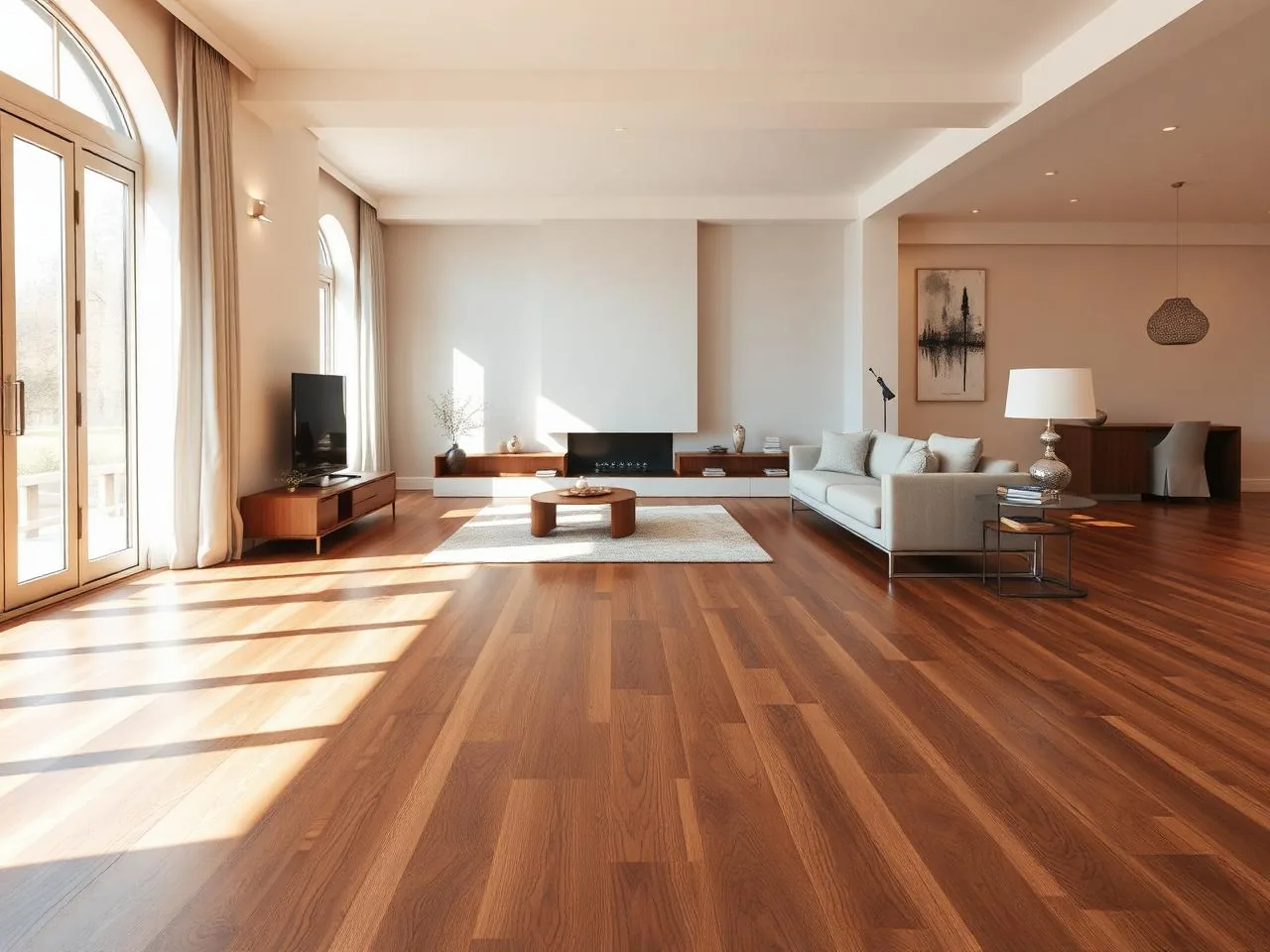Hardwood flooring samples from Angelo's Flooring in Northeast Ohio